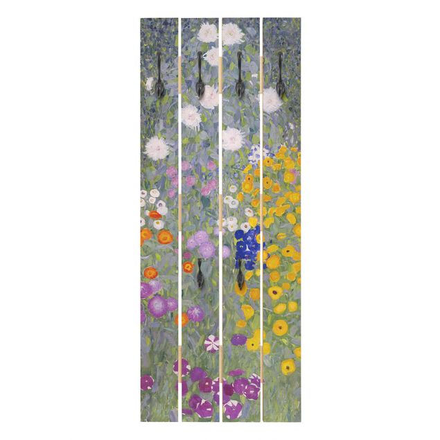 Appendiabiti in legno - Gustav Klimt - Cottage Garden