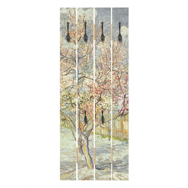 Appendiabiti in legno - Vincent Van Gogh - Peach Blossom