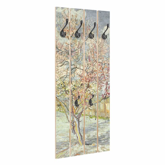 Appendiabiti in legno - Vincent Van Gogh - Peach Blossom