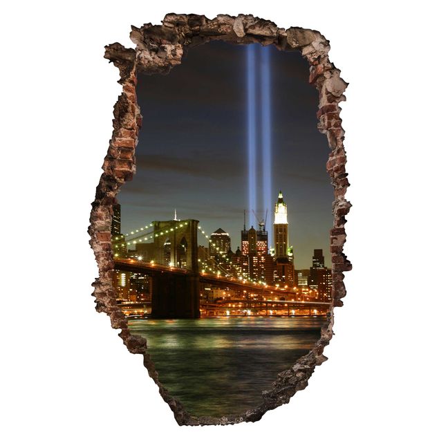 Adesivo murale 3D - Memory Of September 11 - verticale 2:3
