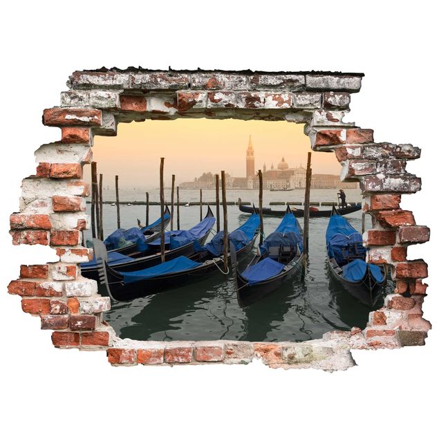 Adesivo murale 3D - Venice Dreams - orizzontale 4:3