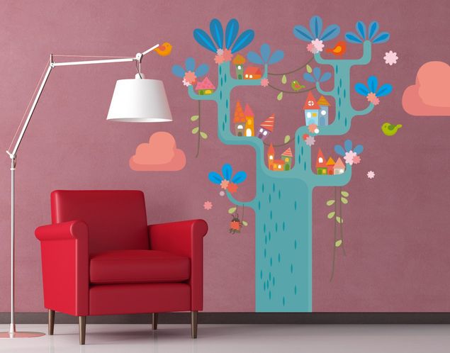 Adesivo murale no.EK153 Play Tree