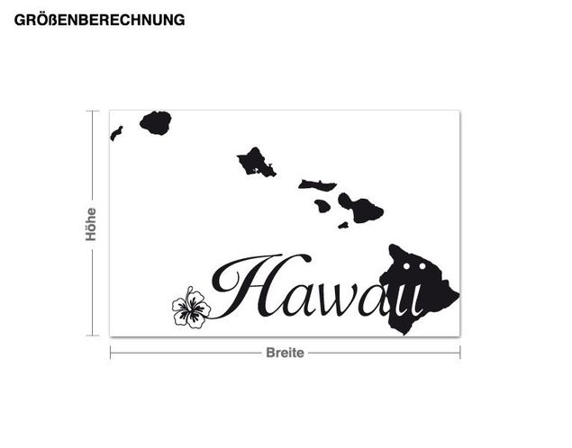 Adesivo murale - Hawaii