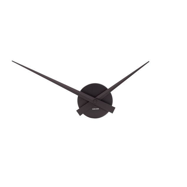 Orologio parete Karlsson KA450050 nero Little Big Time modello gigante 