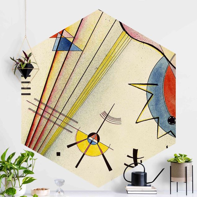 Carte da parati astratti Wassily Kandinsky - Connessione significativa