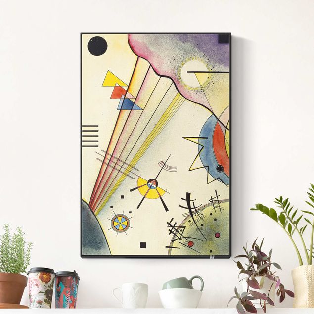 quadro astratto Wassily Kandinsky - Chiara connessione