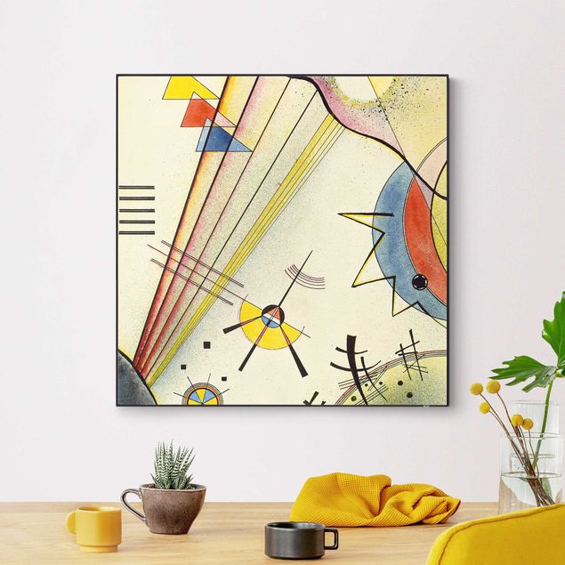 quadro astratto Wassily Kandinsky - Chiara connessione