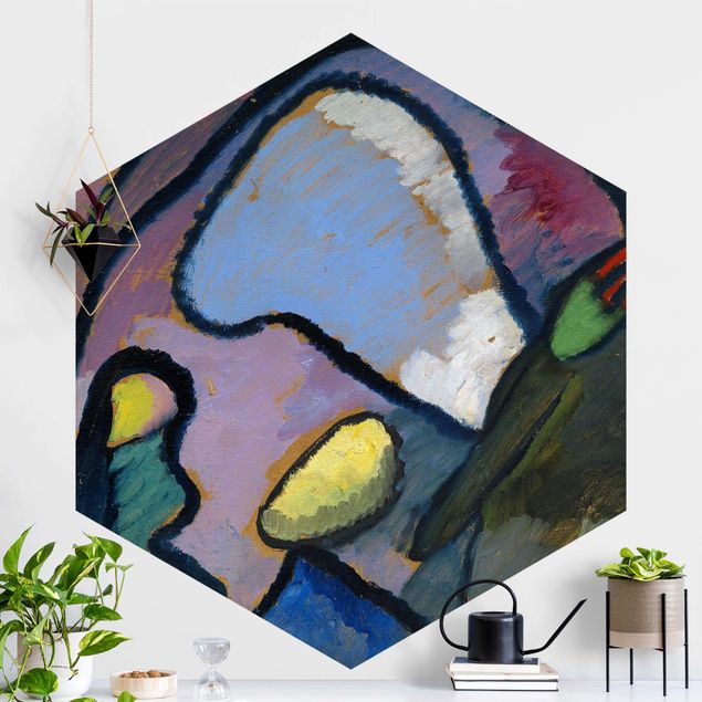 Tapete abstrakt Wassily Kandinsky - Studio per l'improvvisazione 10