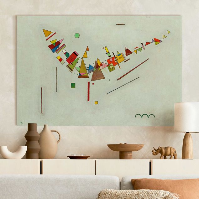 quadro astratto Wassily Kandinsky - Momento angolare