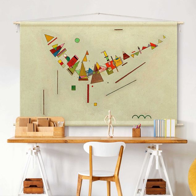 quadro astratto moderno Wassily Kandinsky - Momento angolare