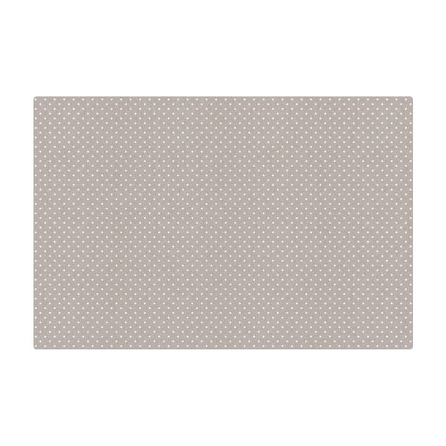 Tappetino di sughero - Punti bianchi su grigio - Formato orizzontale 3:2