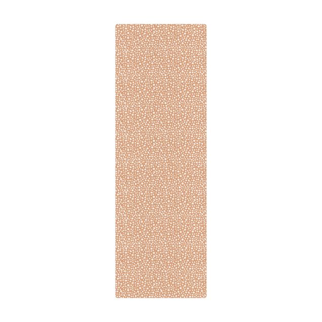 Tappetino di sughero - Selvaggi punti bianchi - Formato verticale 1:2