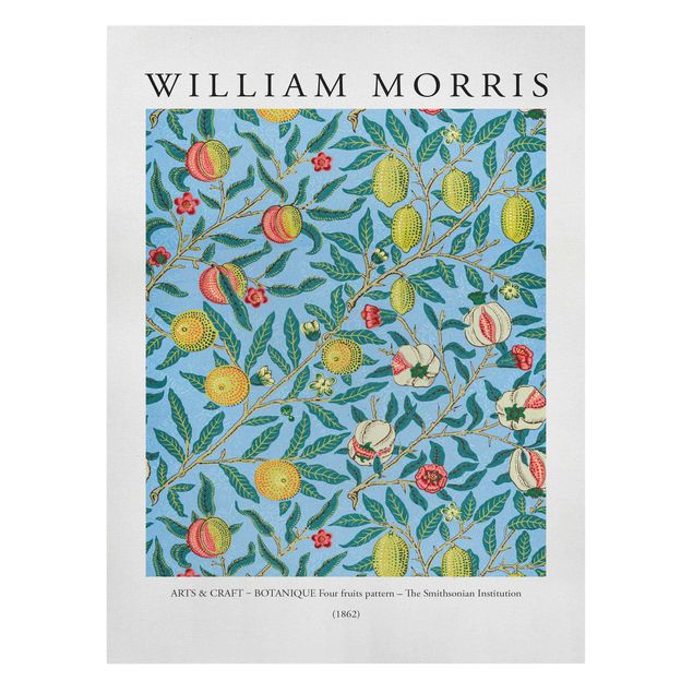 Stampa su tela - William Morris - Four Fruit Pattern - Formato verticale 3:4