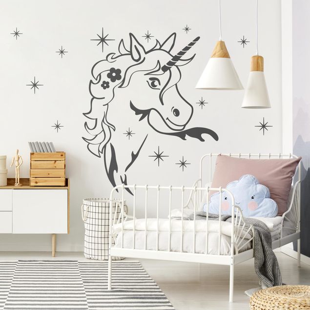 Adesivo murale - magic Unicorn