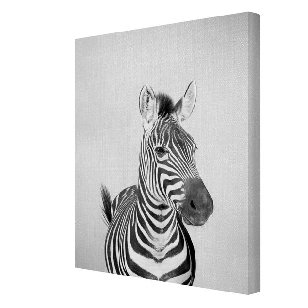 Riproduzioni di Gal Design Zebra Zilla Bianco e Nero