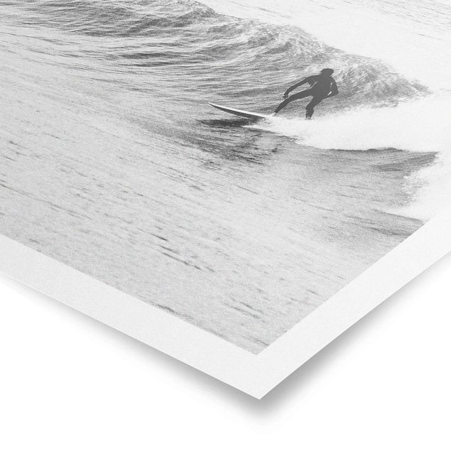 Poster riproduzione - È tempo di fare surf