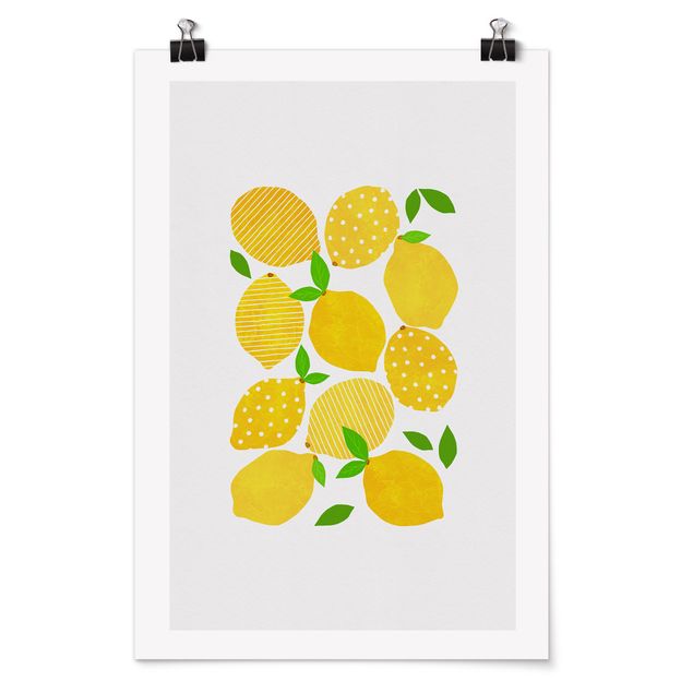 Poster - Limoni con punti